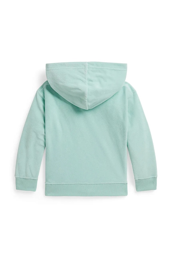 Polo Ralph Lauren hanorac pentru copii, din bumbac 312A11823002 turcoaz SS26
