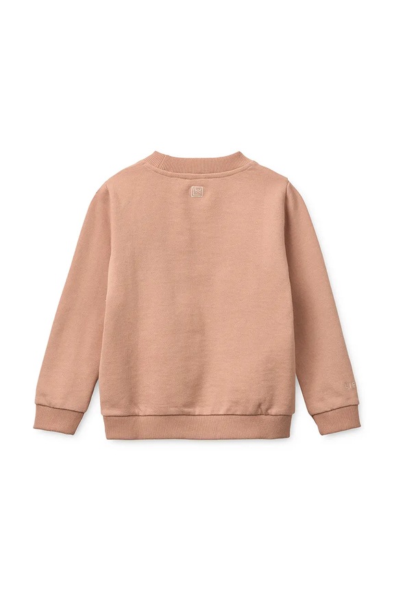Детская хлопковая кофта Liewood Thora Placement Sweatshirt LW20681.G.PPY2 розовый SS26
