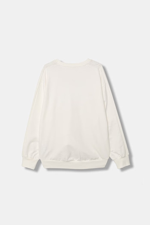 Elisabetta Franchi felpa per bambini in cotone EFFE168.0.FF002 beige SS26