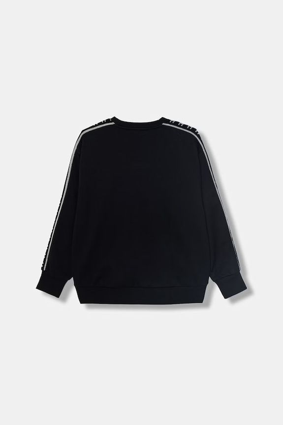 Elisabetta Franchi Felpa per bambini in cotone EFFE168.0.FF002 nero SS26