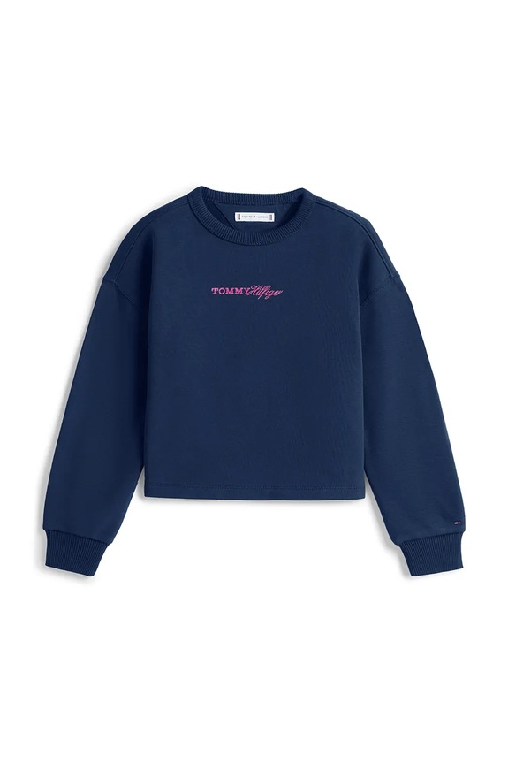 Tommy Hilfiger mikina detská bavlnená KG0KG09128.104.122.PPY2 tmavomodrá SS26