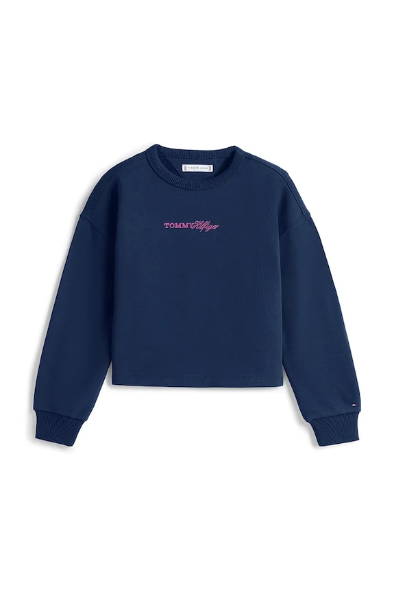 Tommy Hilfiger mikina detská bavlnená KG0KG09128.104.122.PPY2 tmavomodrá SS26