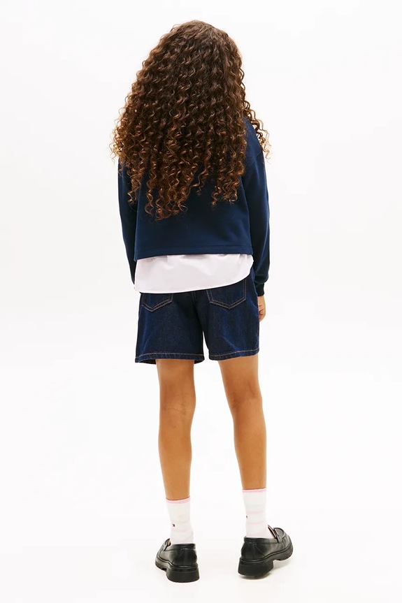 Tommy Hilfiger mikina detská bavlnená tmavomodrá KG0KG09128.104.122.PPY2