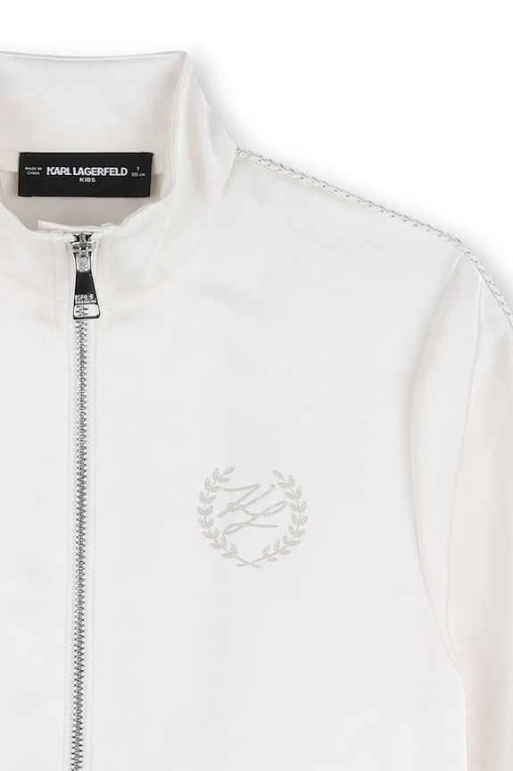 Karl Lagerfeld bluza dziecięca beżowy Z31138.114.150