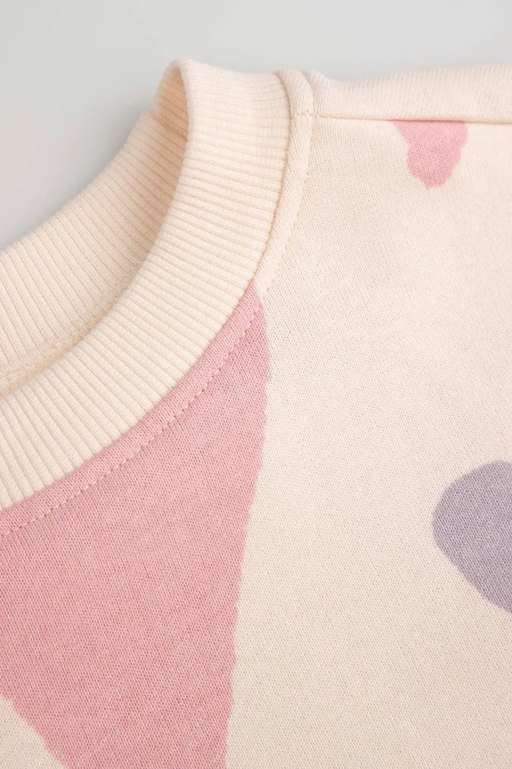 Dziewczynka Coccodrillo bluza dziecięca WC6133101HGK beżowy