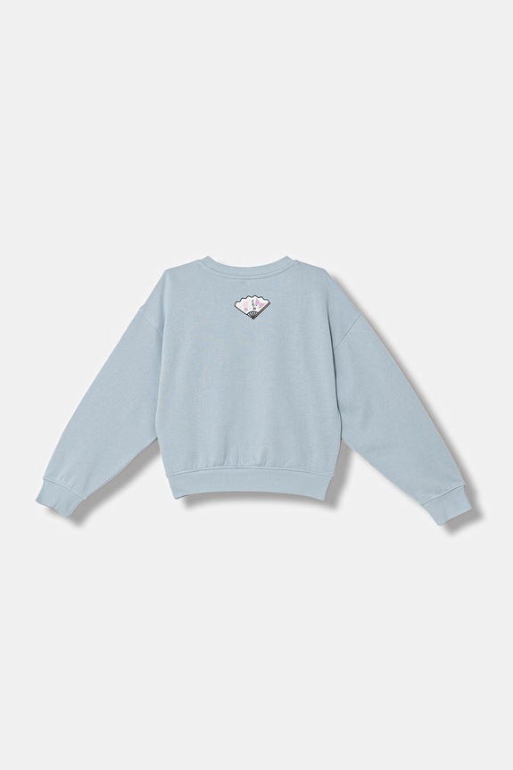 United Colors of Benetton bluza dziecięca bawełniana 3J70C10SN.G.Stagionale niebieski SS26
