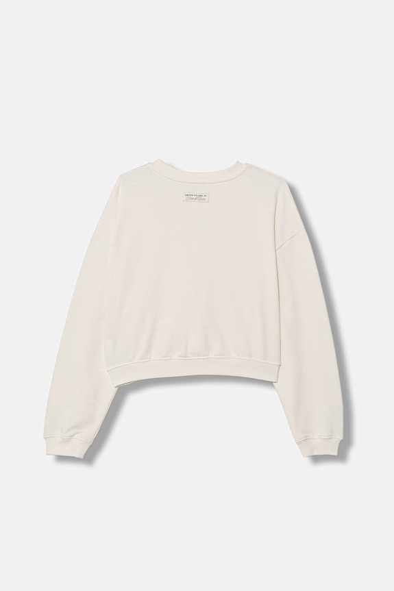 United Colors of Benetton mikina detská bavlnená 3NBMC10SD.G.Stagionale béžová SS26