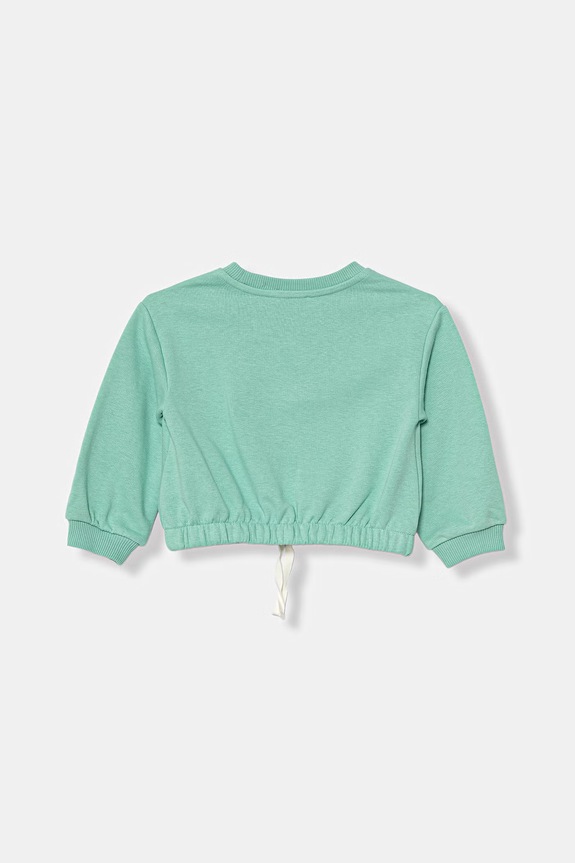 United Colors of Benetton bluza dziecięca 32N4G10MG.P.Stagionale turkusowy SS26