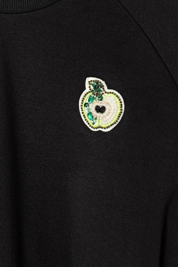 Dziewczynka United Colors of Benetton bluza dziecięca z bawełny 3WHVC10SV.G.Stagionale czarny