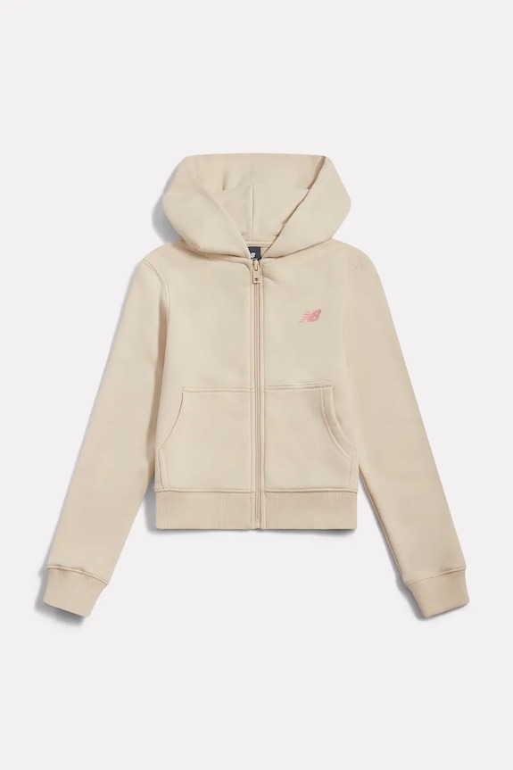 New Balance hanorac cu glugă pentru copii, din bumbac YT61P93C gri SS26