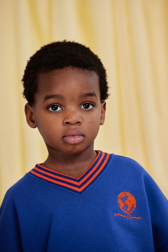 Otroški bombažen pulover Mini Rodini 26120113