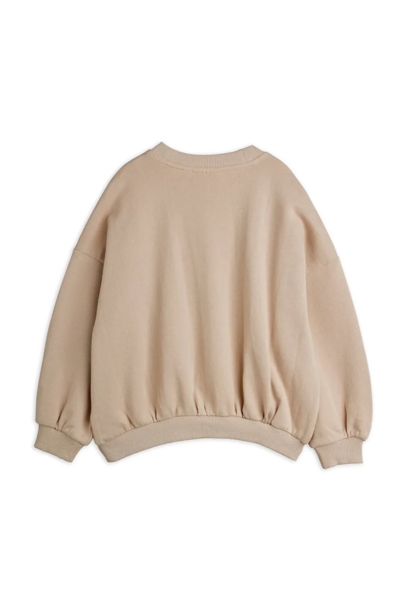 Κοριτσίστικα Παιδική βαμβακερή μπλούζα Mini Rodini Doggies 26120125 μπεζ