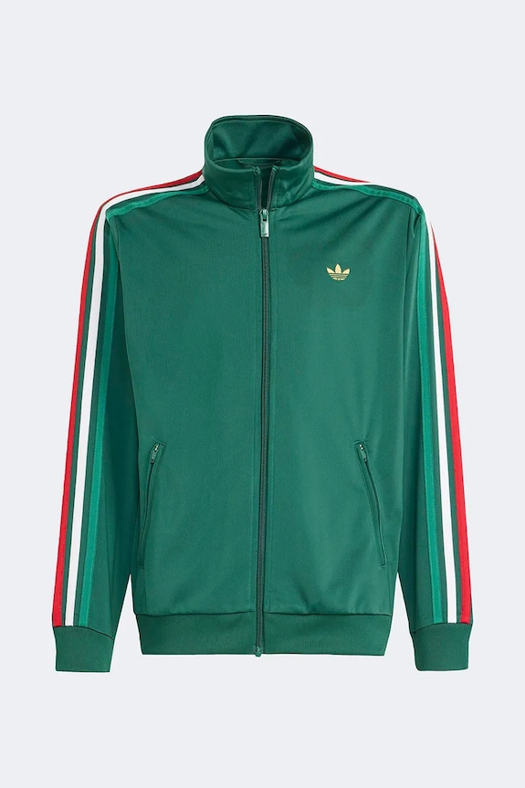 Παιδική μπλούζα adidas Originals KC7051 πράσινο SS26
