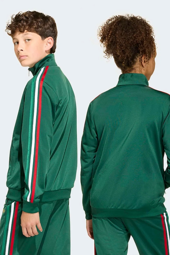 Αγορίστικα Παιδική μπλούζα adidas Originals KC7051 πράσινο