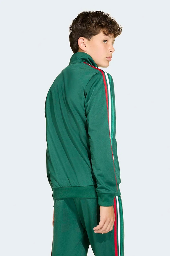 Παιδική μπλούζα adidas Originals KC7051 πράσινο