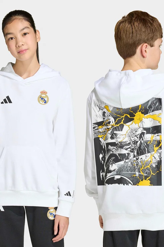 adidas Performance gyerek felső REAL MARVEL nyomtatásos szürke JY5854