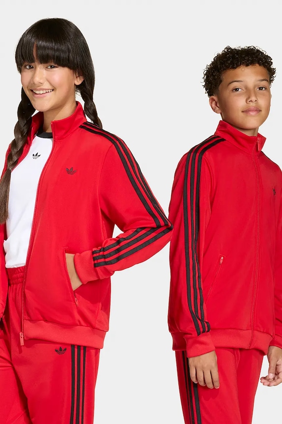 adidas Originals bluza dziecięca aplikacja czerwony KE0894