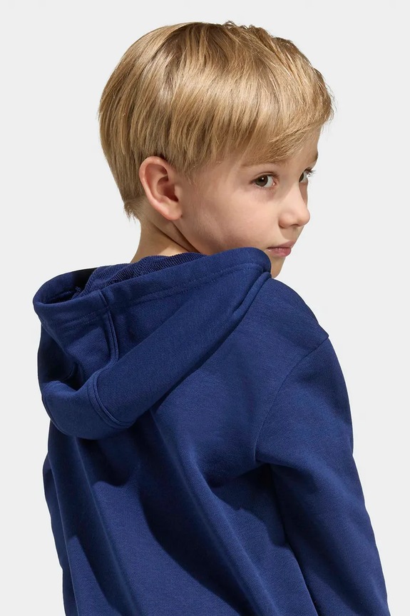adidas felpa per bambini blu navy JZ3561