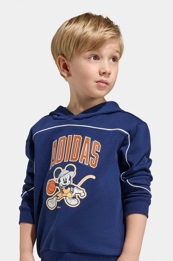 adidas felpa per bambini JZ3561 blu navy