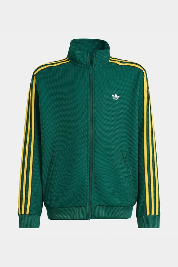 Detská mikina adidas Originals KD7821 zelená SS26