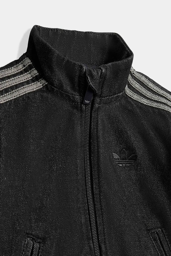 Băieți adidas Originals hanorac din denim pentru copii KD3188 negru