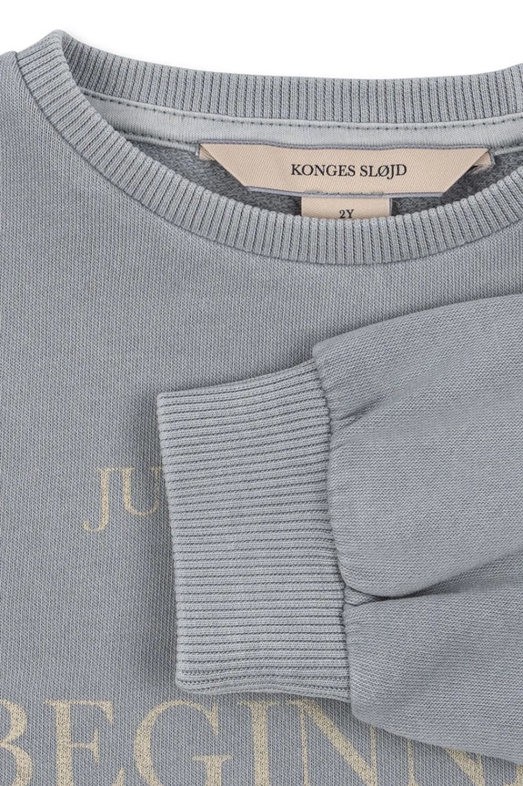 Konges Sløjd bluza dziecięca LAI SWEAT SHIRT OCS niebieski KS104926.PPY2
