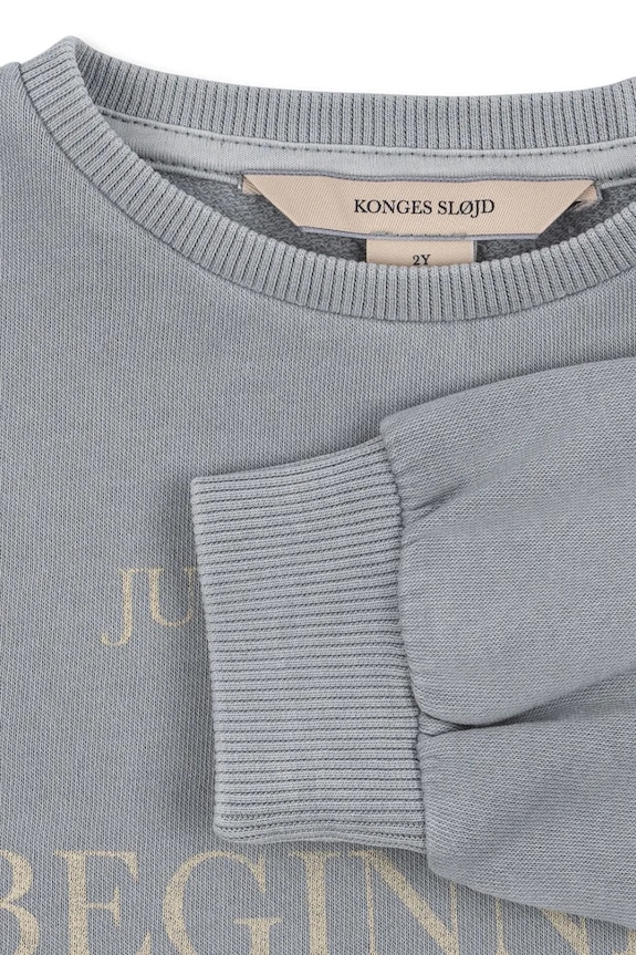Konges Sløjd bluza dziecięca LAI SWEAT SHIRT OCS niebieski KS104926.PPY2