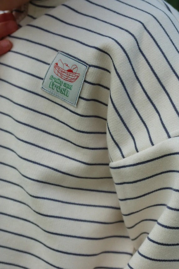 Dječja dukserica Konges Sløjd LOU STRIPE HALF ZIP SWEAT OCS KS104941.PPY2
