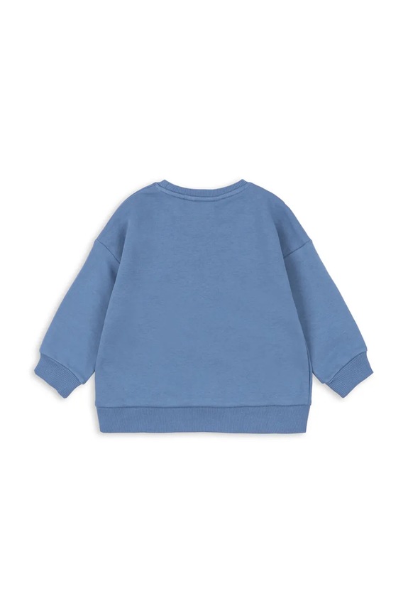 Konges Sløjd bluza dziecięca LOUMILLA SWEAT SHIRT OCS KS104948.PPY2 niebieski SS26