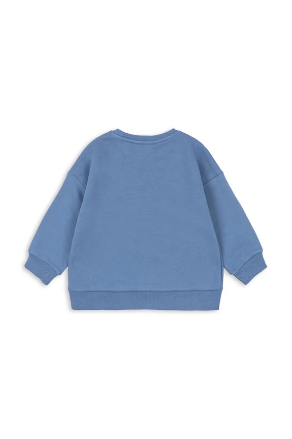 Konges Sløjd bluza dziecięca LOUMILLA SWEAT SHIRT OCS KS104948.PPY2 niebieski SS26