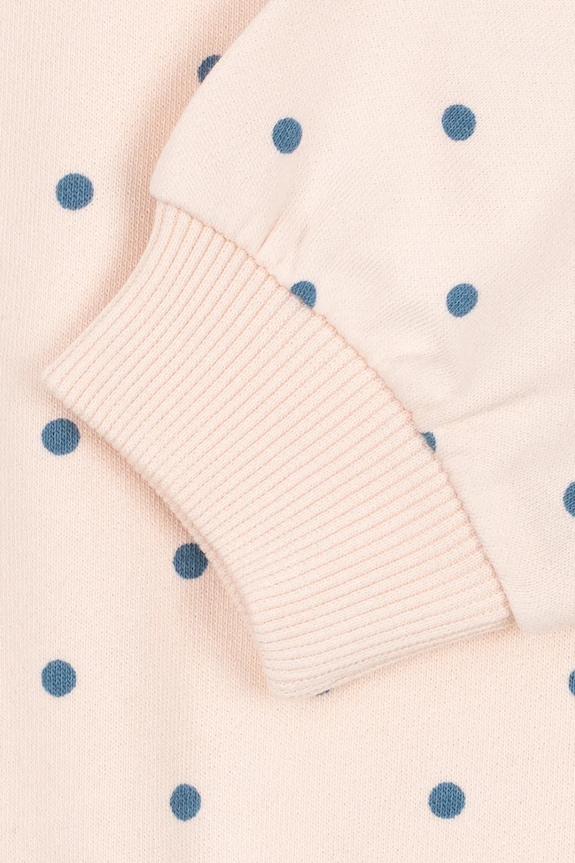 Dječja pamučna dukserica Konges Sløjd SPOTTY LS POLO GOTS KS105088.PPY2