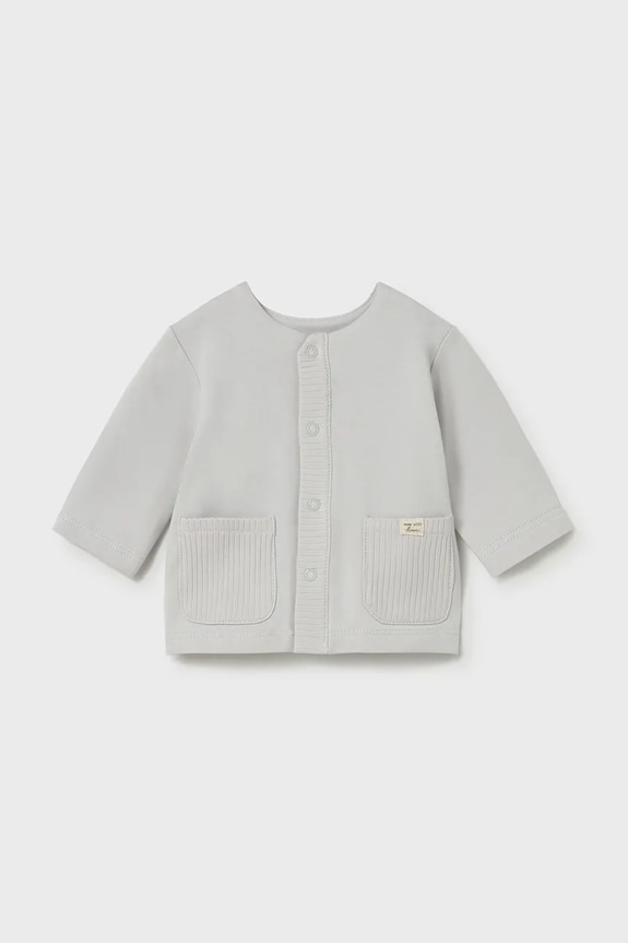 Mayoral Newborn bluza niemowlęca z elastanem szary 1485.1A.Newborn.PPY2
