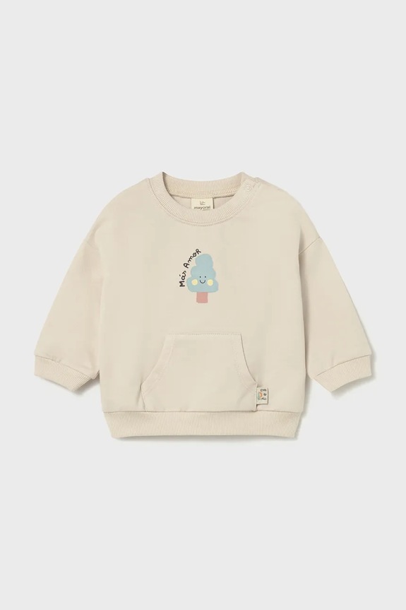 Mayoral Newborn bluză bebe cu modele bej 1487.2A.Newborn.PPY2