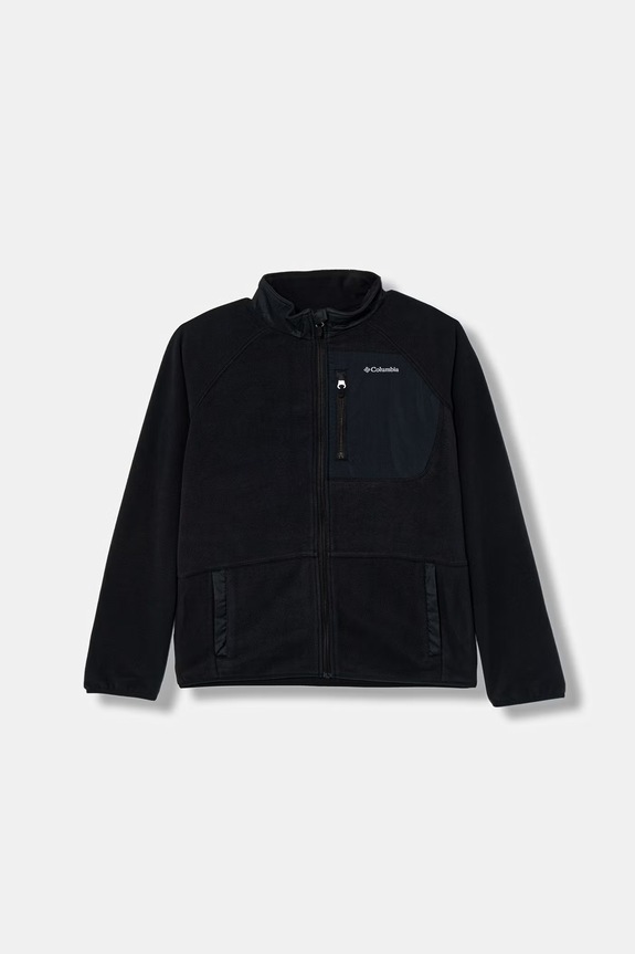 Columbia bluza polarowa dziecięca Fast Trek bez kaptura czarny 2156451