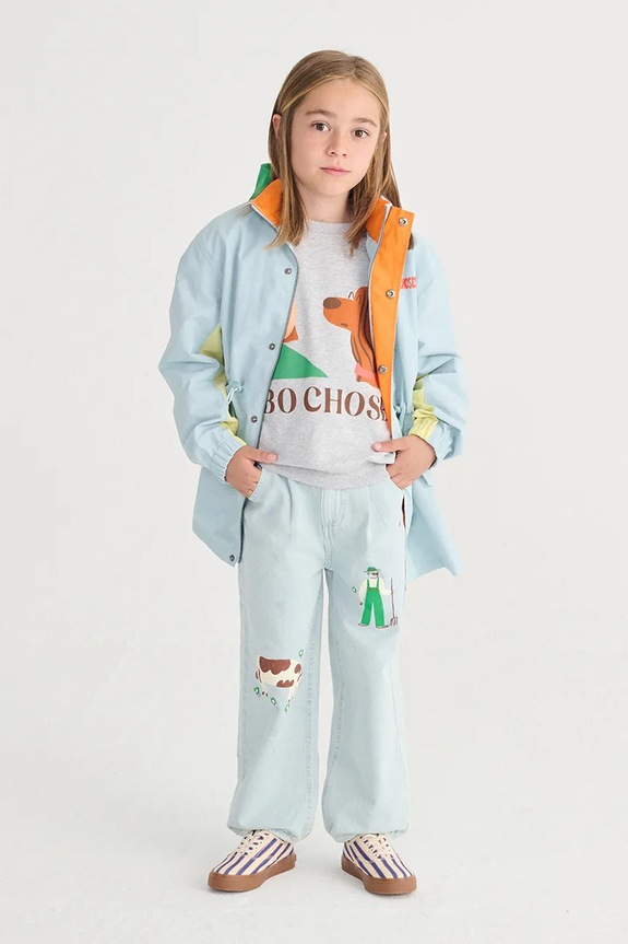Bobo Choses bluza bawełniana dziecięca Friends in a Pickle 126AC038