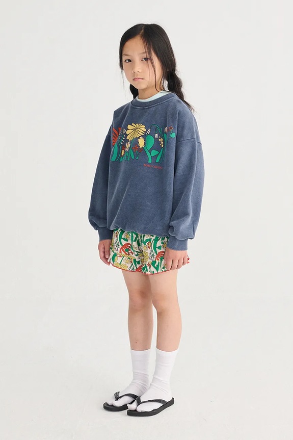 Bobo Choses bluza bawełniana dziecięca Color Herbalist 126AC042