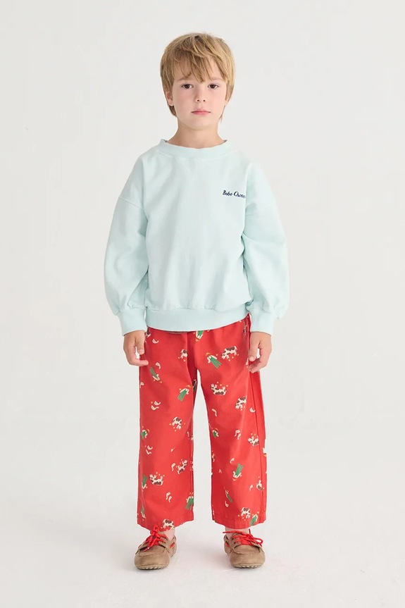Bobo Choses bluza bawełniana dziecięca Mr Pickles 126AC049