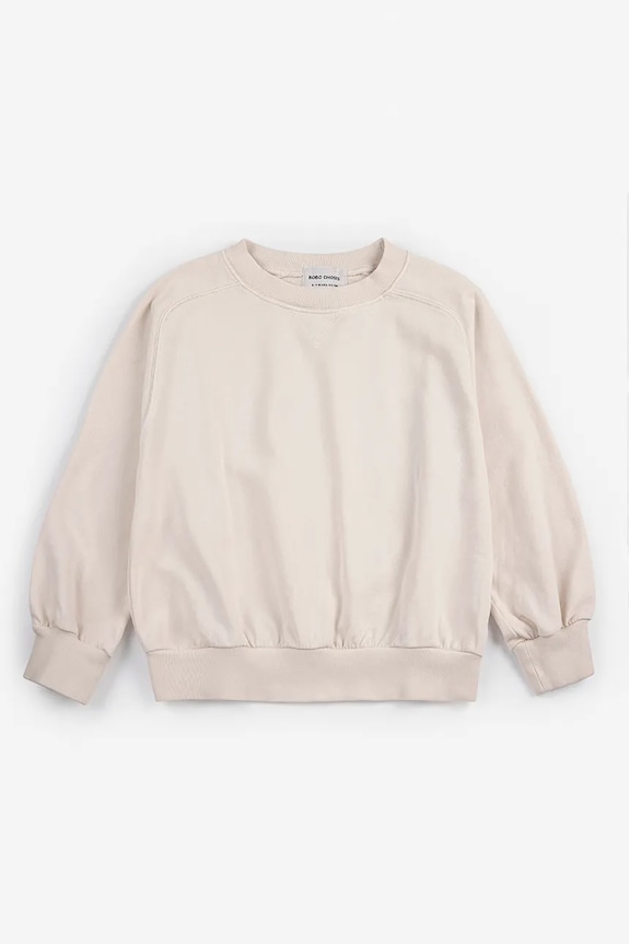 Detská bavlnená mikina Bobo Choses Bobo Choses By Hand 126AC143 béžová SS26
