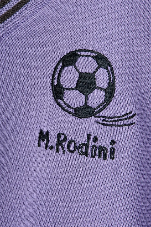 BIMBA Mini Rodini Felpa per bambini in cotone Football 26220143 violetto