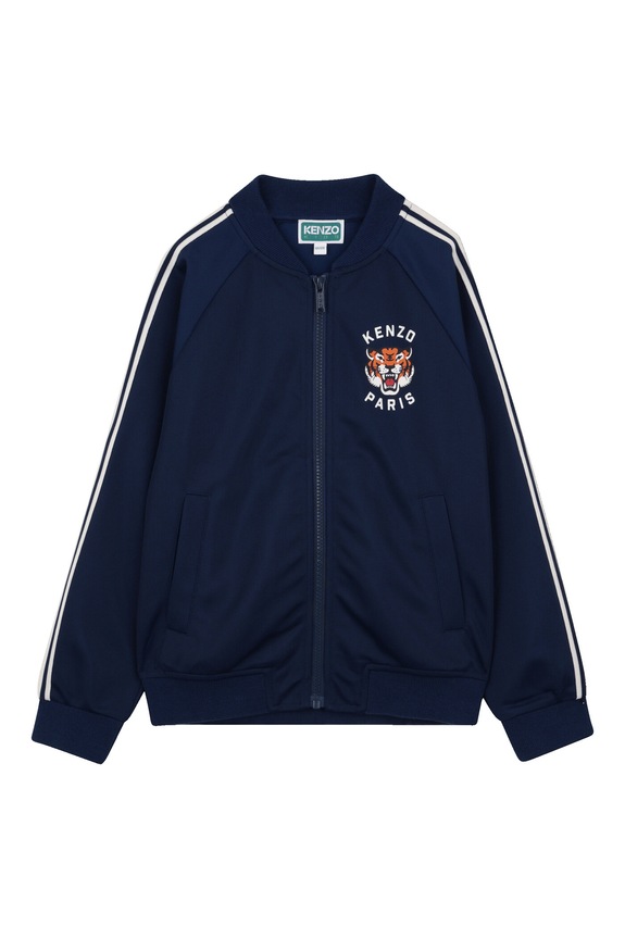 Kenzo Kids bluza dziecięca aplikacja granatowy K61687.162