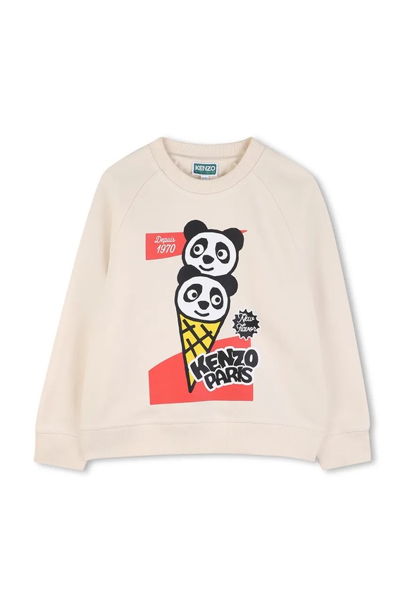 Kenzo kids dukserica za djecu od pamuka bež K61657.162