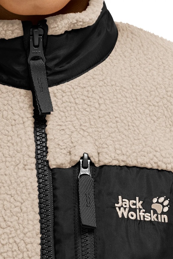 Jack Wolfskin bluza rozpinana dziecięca polarowa LITE CURL FZ K A65885.104.152
