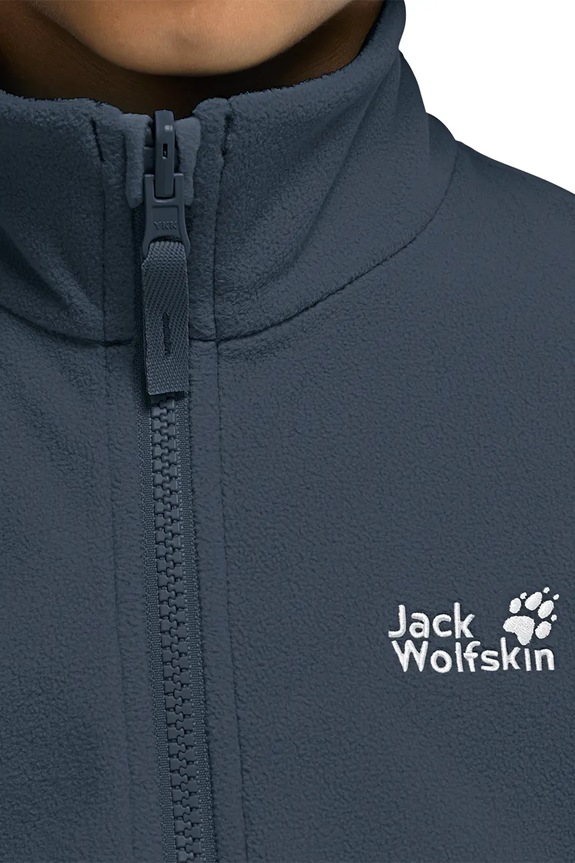 Jack Wolfskin flísová mikina detská TAUNUS 100 FZ K A65888.104.152