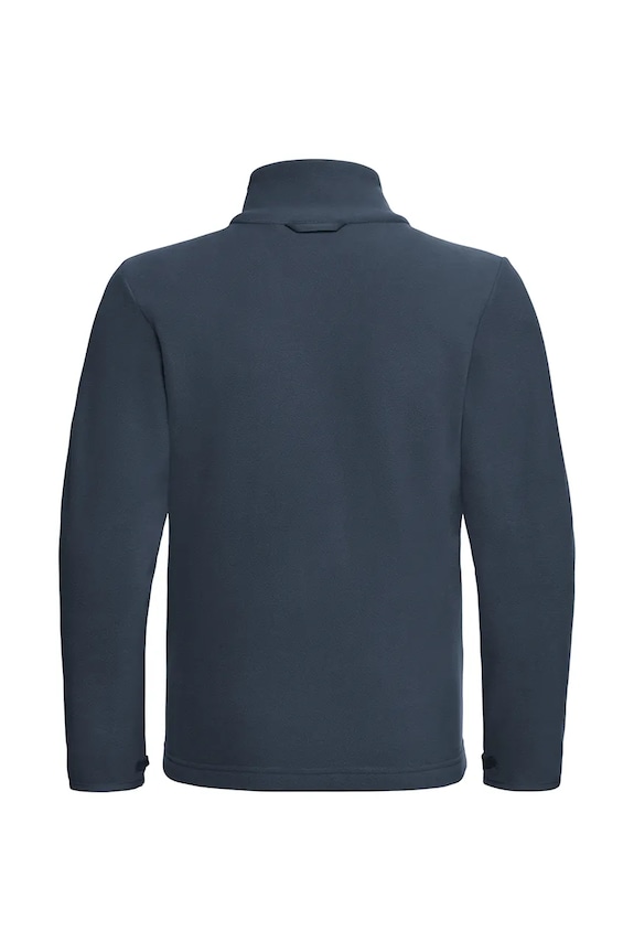 Chlapec Jack Wolfskin flísová mikina detská TAUNUS 100 FZ K A65888.104.152 tmavomodrá