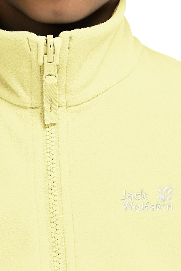 Jack Wolfskin flísová mikina detská TAUNUS 100 FZ K A65888.164.176