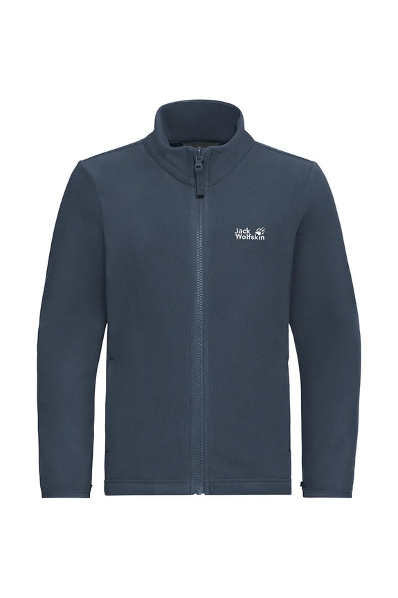 Jack Wolfskin flísová mikina detská TAUNUS 100 FZ K A65888.164.176 tmavomodrá SS26