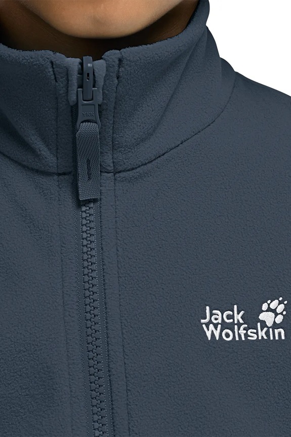 Jack Wolfskin flísová mikina detská TAUNUS 100 FZ K A65888.164.176