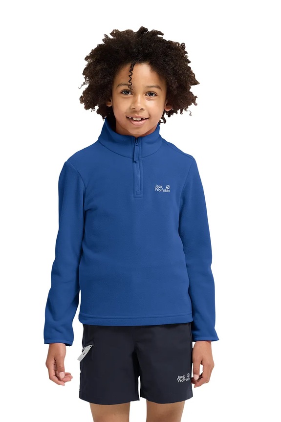 Jack Wolfskin flísová mikina detská TAUNUS 100 HZ K modrá A65889.104.152