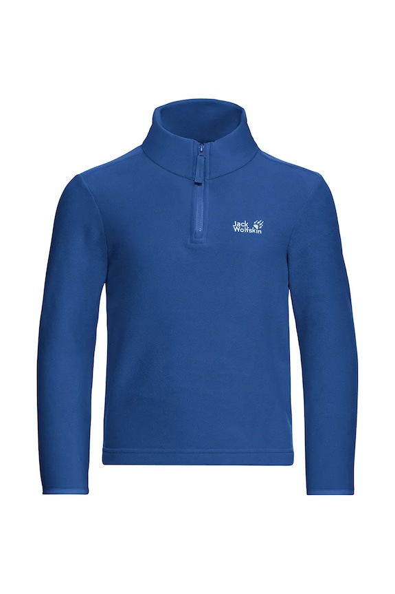 Jack Wolfskin detská flísová mikina TAUNUS 100 HZ K A65889.164.176 modrá SS26