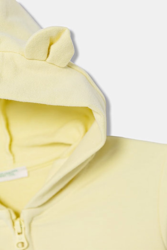 Chlapec Detská mikina United Colors of Benetton 35FNA501U.W.Stagionale žltá